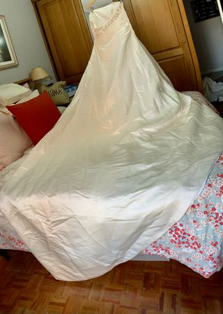 Vestido novia talla 46
