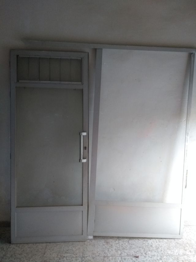 puerta aluminio