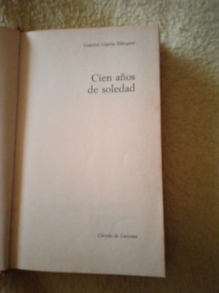 Cien años de soledad