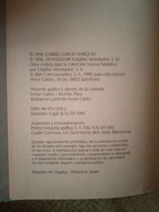 Noticia de un secuestro