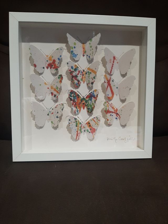 cuadro mariposas