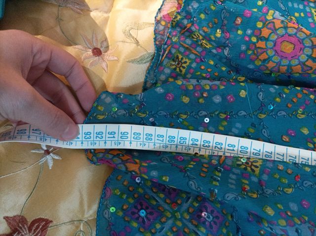 vestito indiano originale