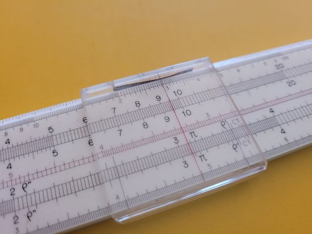 Regla de cálculo Graphoplex.