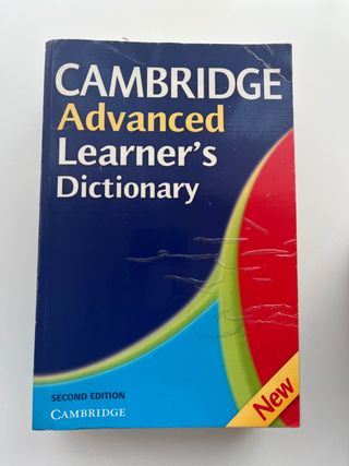 Diccionario inglés Cambridge Advanced Learners