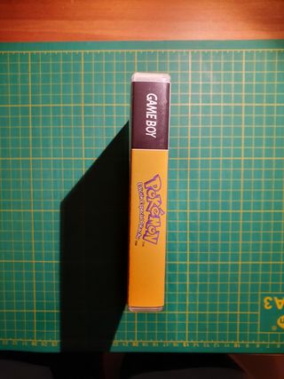 Pokemon edición amarilla caja para juego game boy