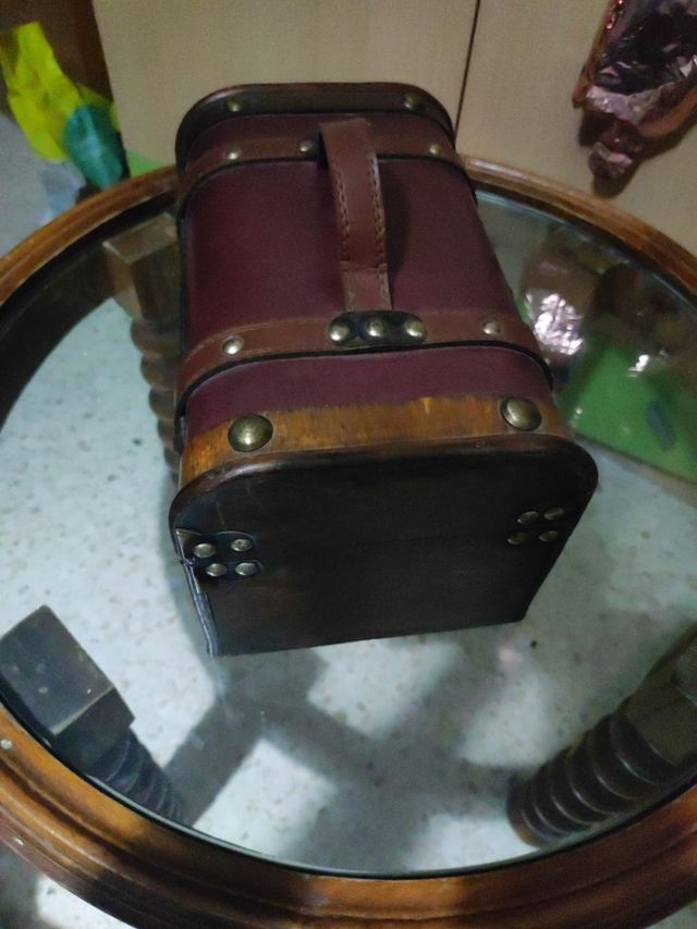 Cofre Baul Baules De Madera Cajon

