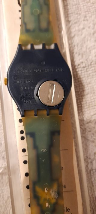 Swatch Blue Flamingo 