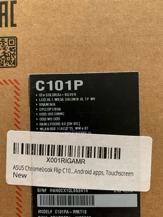 ASUS Chromebook Flip C101 2018