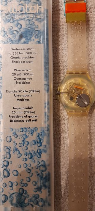 Swatch Scuba Jelly Bubbles 