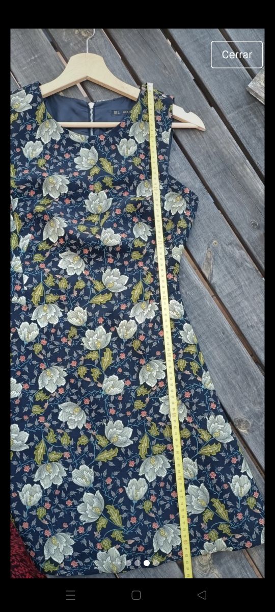 Vestido Zara flores