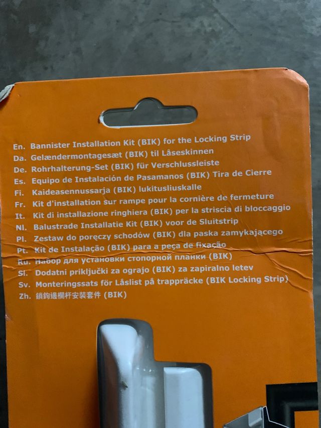 Equipo instalación pasamanos