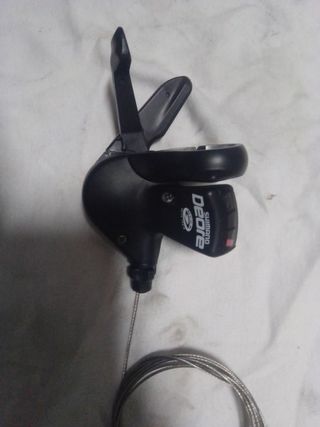 desviador plato. Shimano deore.