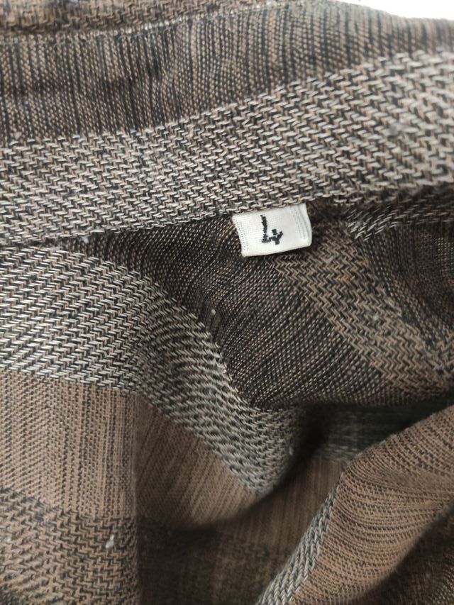 Camisa a rayas de hombre