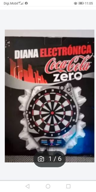 juego Diana dardos electronico