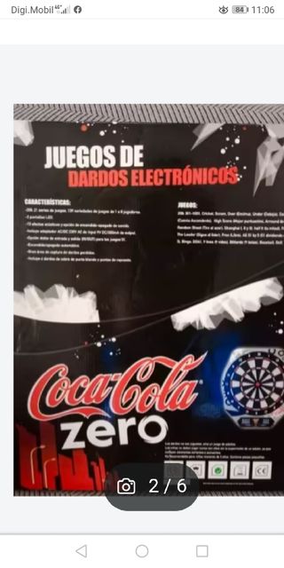 juego Diana dardos electronico