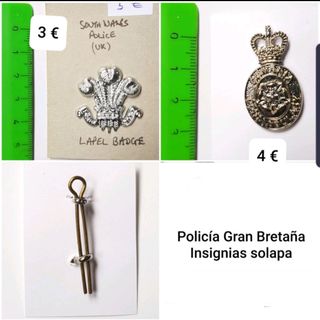 Insignias Policía varios países 