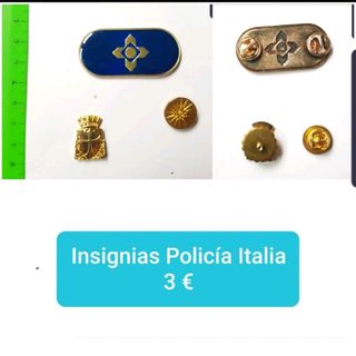 Insignias Policía varios países 