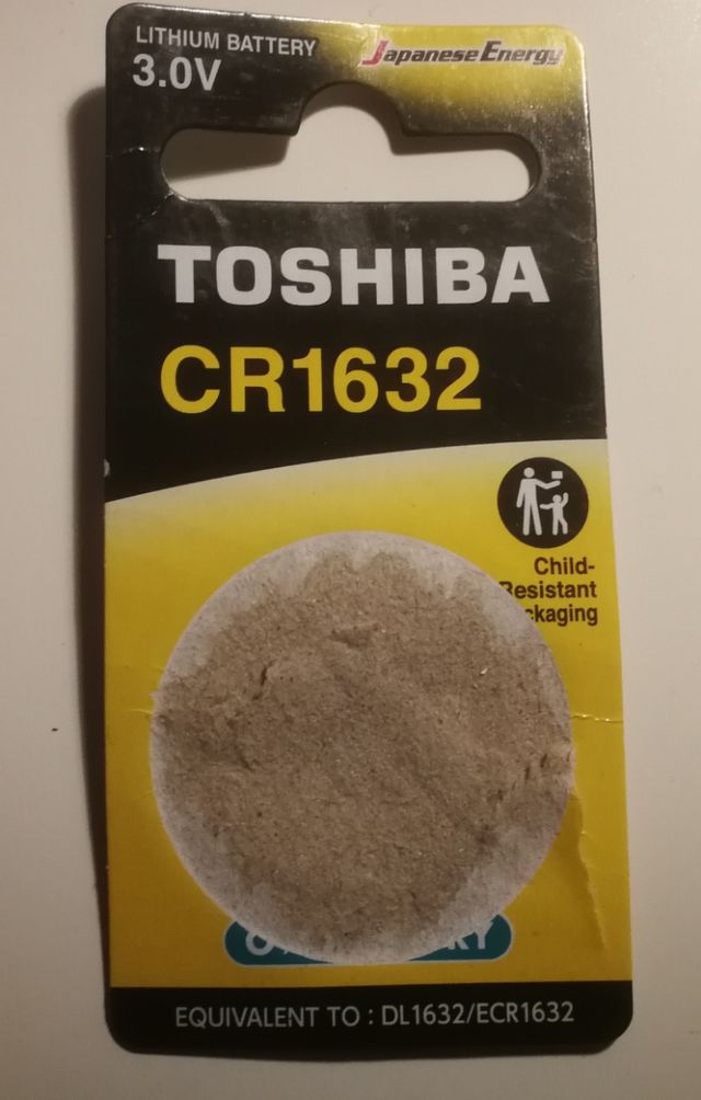 Pila CR1632 3V Toshiba