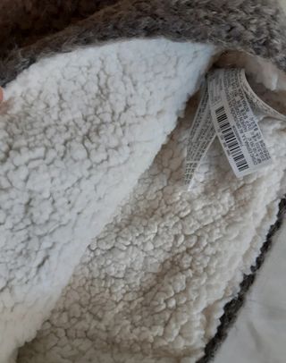 Cuello bufanda de borrego