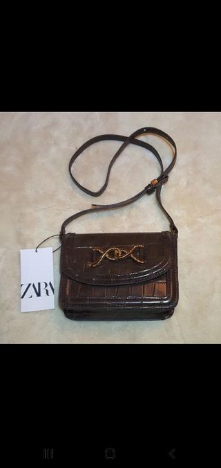 Bolso Zara marrón