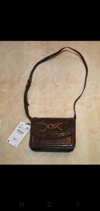 Bolso Zara marrón