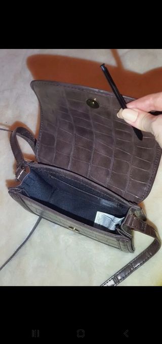 Bolso Zara marrón