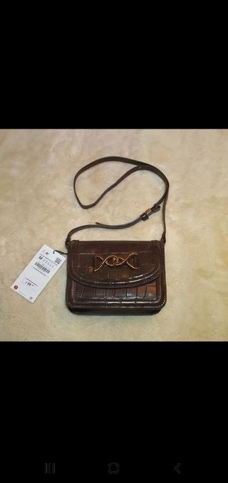 Bolso Zara marrón