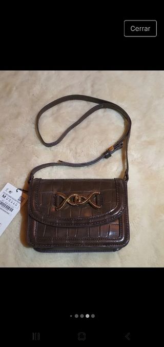 Bolso Zara marrón
