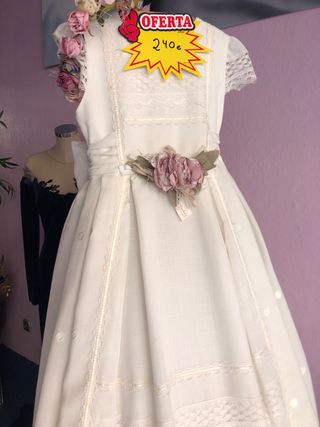 Vestido comunion de niña