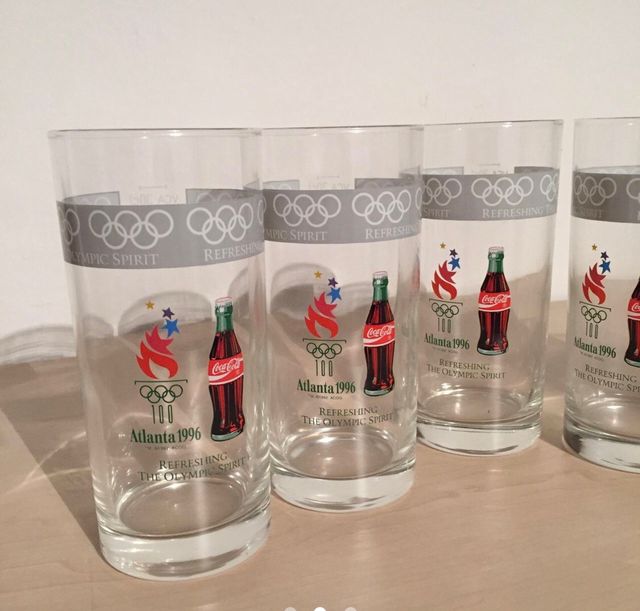 Set bicchieri Coca-Cola di Olimpiadi 1996