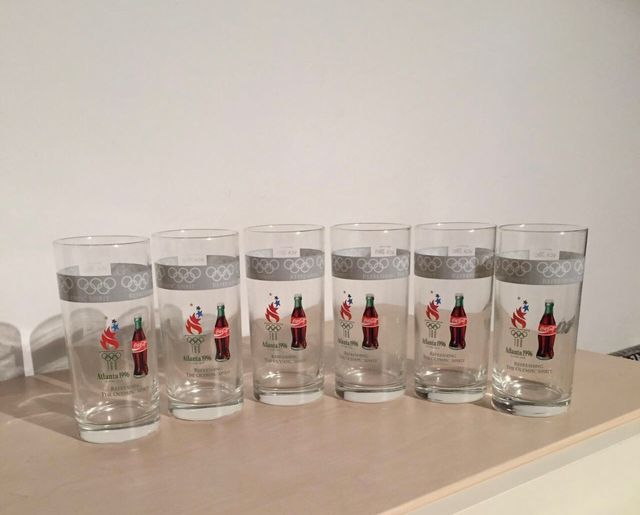 Set bicchieri Coca-Cola di Olimpiadi 1996