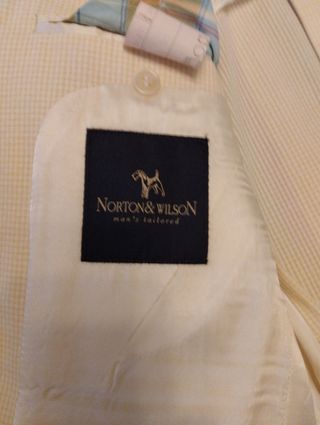 Giacca a tre bottoni Norton e Wilson