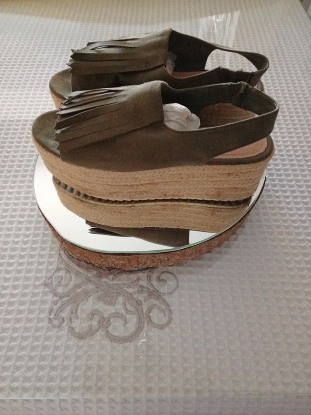 sandalias ,pull&bear,