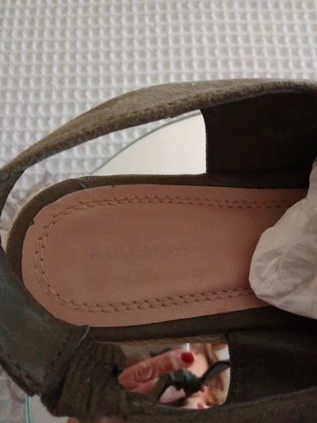 sandalias ,pull&bear,