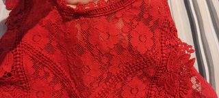 Camiseta "encaje"con transparencia