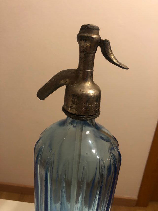 Sifon azul tapon plomo