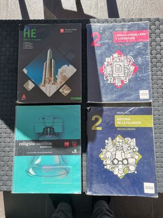 Libros 2 Bachillerato. Colegio Santa Ana.