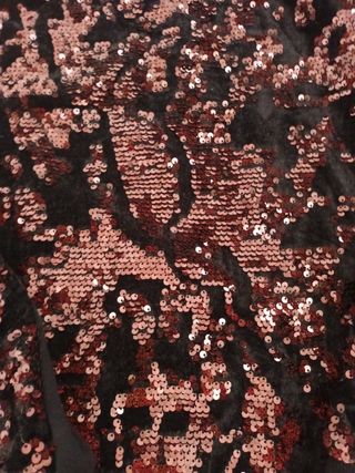 Nuevo! Jersey terciopelo y lentejuelas T.S Zara