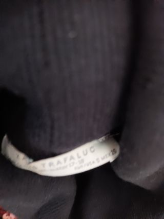 Nuevo! Jersey terciopelo y lentejuelas T.S Zara