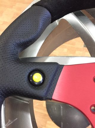🔴Sparco Volante Deportivo Piel Vuelta/Cuero 330mm