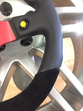 🔴Sparco Volante Deportivo Piel Vuelta/Cuero 330mm