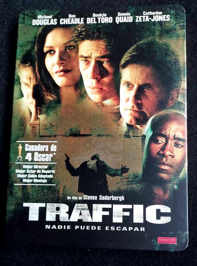Traffic caja metalica DVD