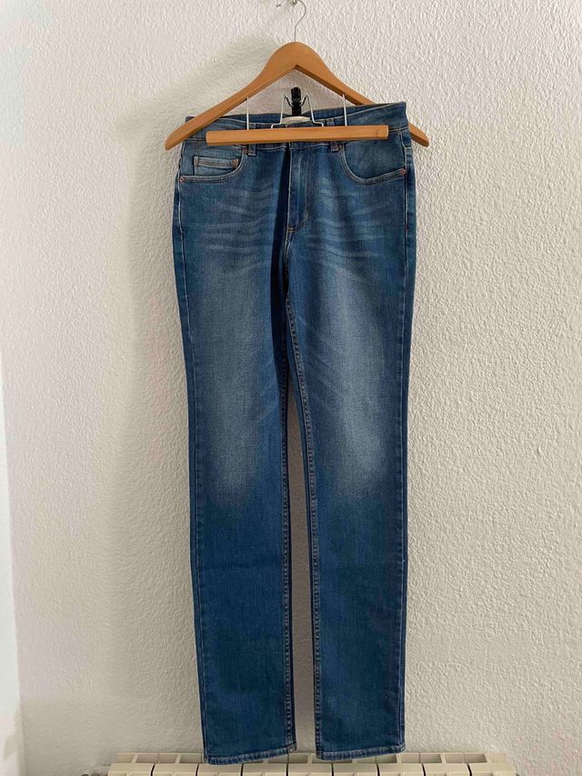 Pantaloni blu AMERICAN VINTAGE