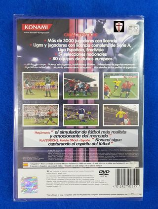 PS2 PRO Evolution Soccer 2004