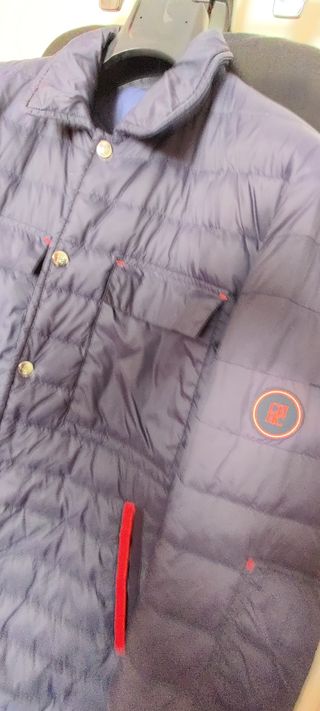 Chaqueta Carolina Herrera reversible azul Talla L