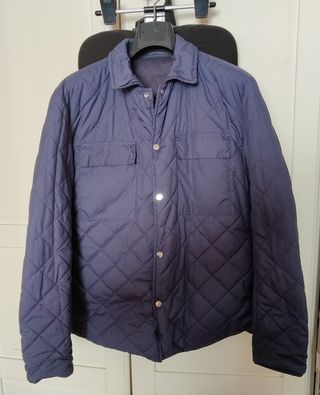 Chaqueta Carolina Herrera reversible azul Talla L