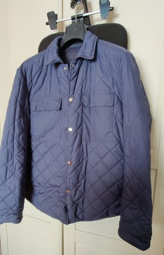 Chaqueta Carolina Herrera reversible azul Talla L