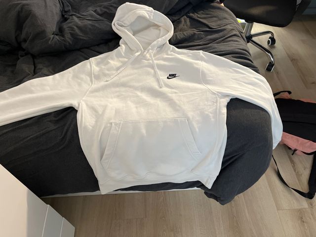 Sudadera nike blanca
