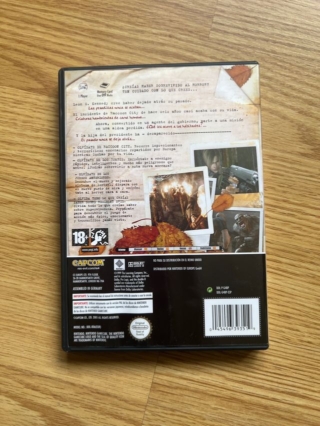 Resident Evil 4 Gamecube