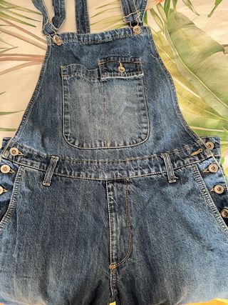 Peto vaquero azul 
